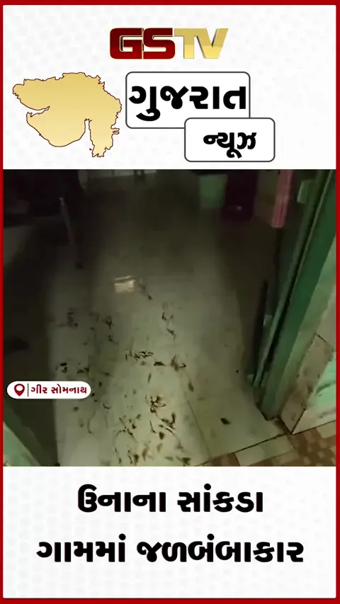 VIDEO: ઉનાના સાંકડા ગામમાં જળબંબાકાર