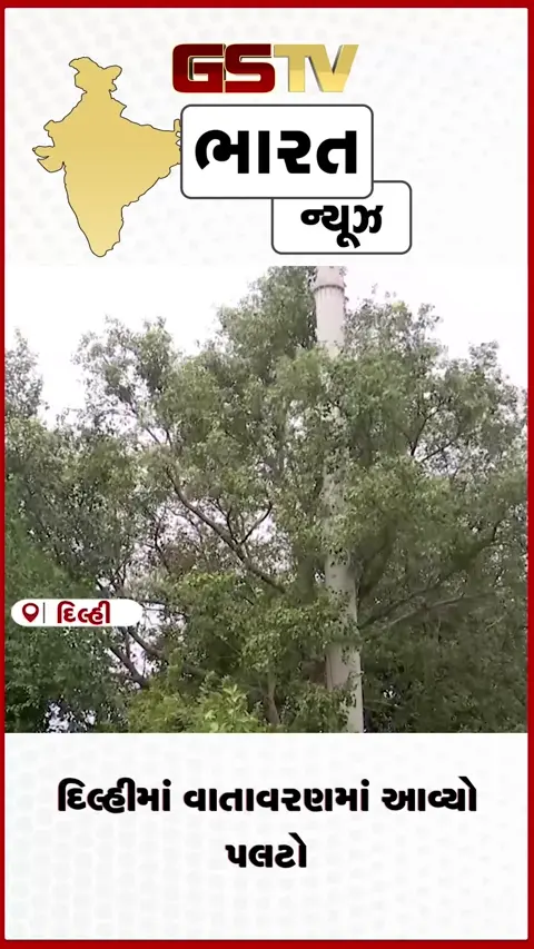 VIDEO: દિલ્હીમાં વાતાવરણમાં આવ્યો પલટો