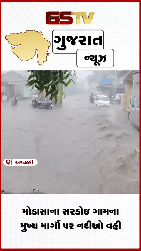 VIDEO: અરવલ્લીમાં મેઘરાજાની તોફાની બેટિંગ: સરડોઇ અને મેઘરજમાં જળબંબાકાર, તંત્રની ઘોર બેદરકારી