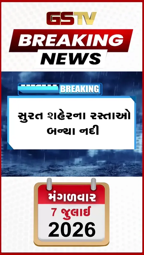 VIDEO: સુરત વેડ દરવાજામાં વરસાદી પાણી ભરાયા