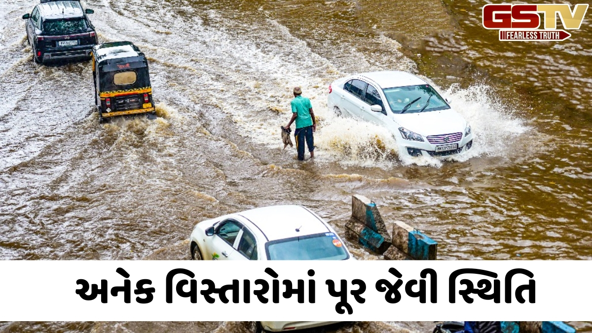 મહારાષ્ટ્રમાં વરસાદનો કહેર: મુંબઈ-પાલઘર જળબંબાકાર, દરિયામાં વિદેશી જહાજ ફસાયું; 5 જિલ્લામાં રેડ એલર્ટ