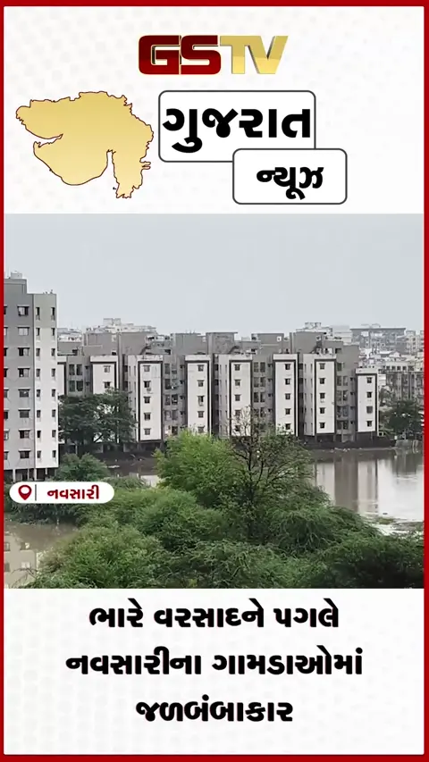VIDEO: નવસારીમાં મેઘરાજાની તોફાની બેટિંગ ગામડાઓમાં પાણી ભરાતા જનજીવન પ્રભાવિત