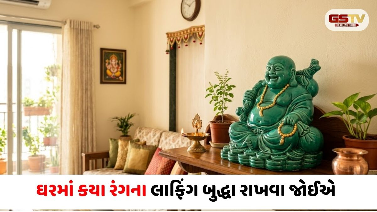 Vastu shastra: ઘરમાં કયા રંગના લાફિંગ બુદ્ધા રાખવા સૌથી શુભ માનવામાં આવે છે?