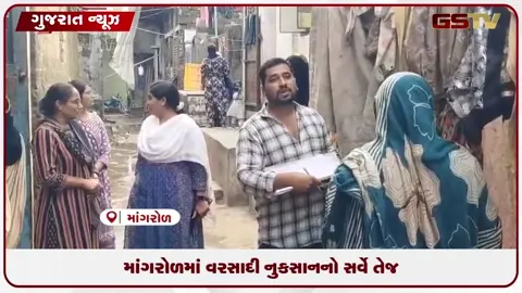 VIDEO: માંગરોળમાં વરસાદી નુકસાન બાદ સર્વે તેજ; પાંચ ટીમો મેદાનમાં