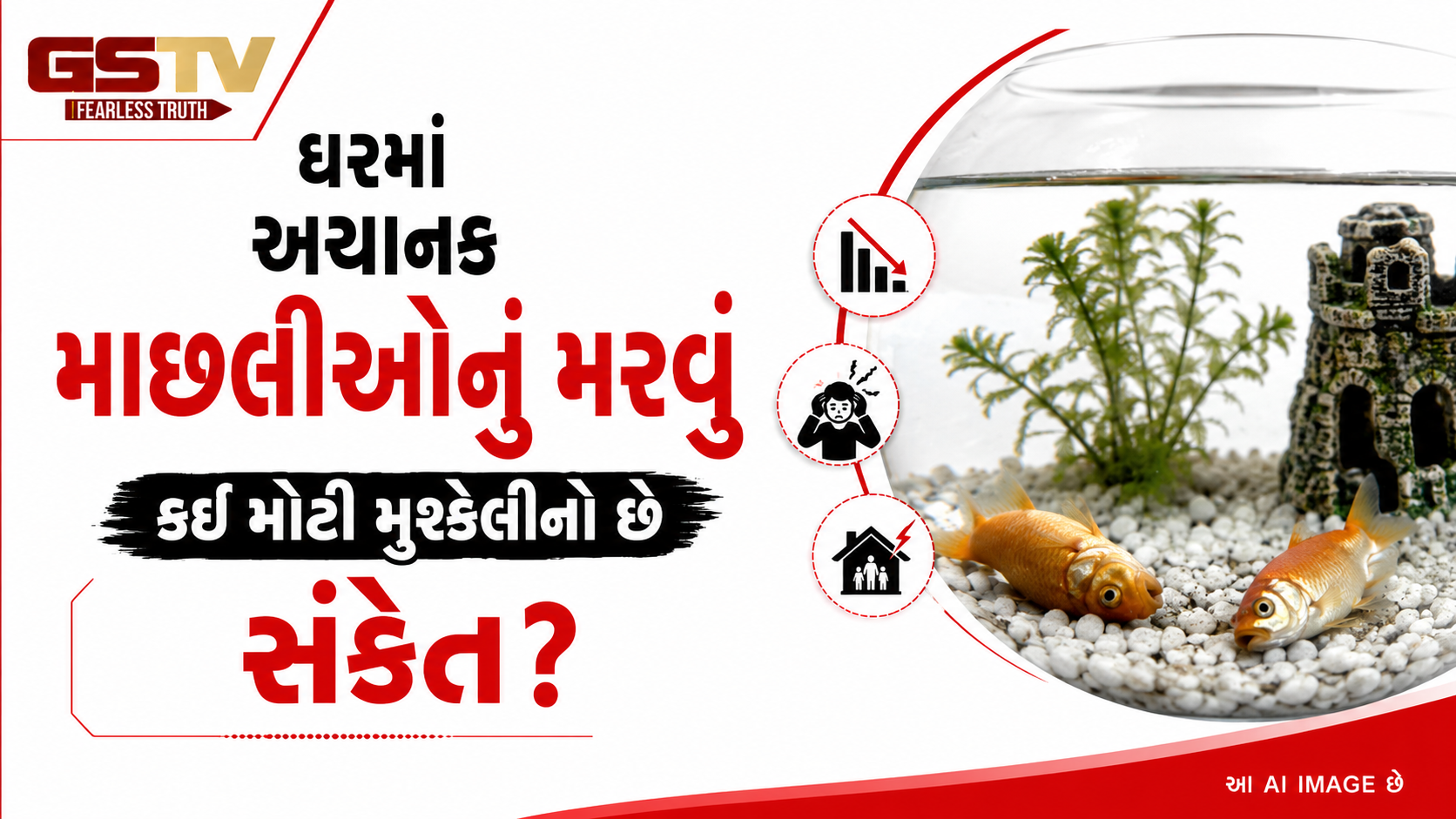 Religion : સાવધાન! ઘરમાં માછલીઓનું અચાનક મૃત્યુ નબળા ગુરુ અને ખરાબ નજરનો હોઈ શકે છે સંકેત