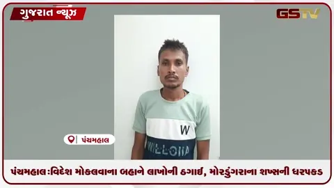 VIDEO: પંચમહાલમાં વિદેશ મોકલવાના બહાને લાખોની ઠગાઈ: મોરડુંગરાના શખ્સની ધરપકડ