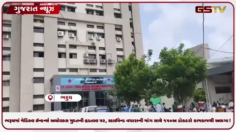 VIDEO: ભરૂચમાં મેડિકલ ઈન્ટર્ન્સ અચોક્કસ મુદતની હડતાલ પર, સ્ટાઈપેન્ડ વધારાની માંગ સાથે ૧૫૦+ ડોક્ટરો કામકાજથી અળગા!
