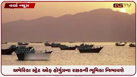 VIDEO: અમેરિકા સ્ટ્રેટ ઓફ હોર્મુઝના રક્ષકની નિભાવશે ભૂમિકાઃ ટ્રમ્પ