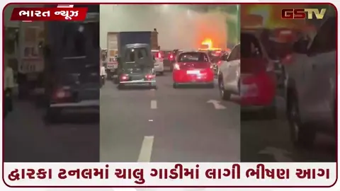 VIDEO: દિલ્હીની દ્વારકા ટનલમાં ચાલુ ગાડીમાં લાગી ભીષણ આગ, હાઈટેક સેફ્ટી સિસ્ટમે 12 મિનિટમાં ઓલવી કારની આગ