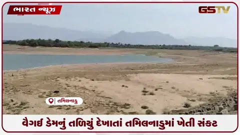 VIDEO: વૈગઈ ડેમનું તળિયું દેખાતાં તમિલનાડુમાં ખેતી સંકટ