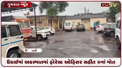 VIDEO: ઉકાઈમાં અકસ્માતમાં ફોરેસ્ટ ઓફિસર સહીત 2નાં મોત