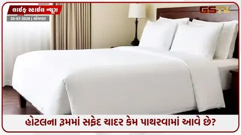 VIDEO: હોટલના રૂમમાં રંગીન ચાદરનો ઉપયોગ કેમ નથી થતો? અહીં જાણો તેના કારણો