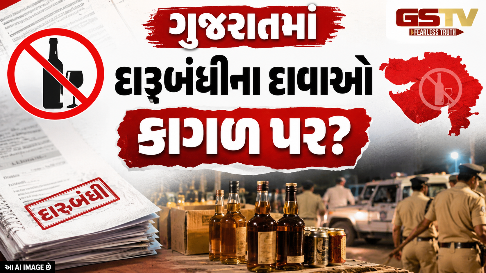 ઓલપાડના છીણી ગામમાંથી SMCએ ₹17.80 લાખનો દારૂ-મુદ્દામાલ ઝડપ્યો