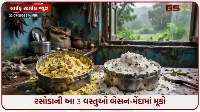 VIDEO: ચોમાસામાં બેસન-મેંદો નહીં બગડે! જીવાત અને ભેજ દૂર રાખવા અપનાવો આ સરળ દેશી ઉપાય