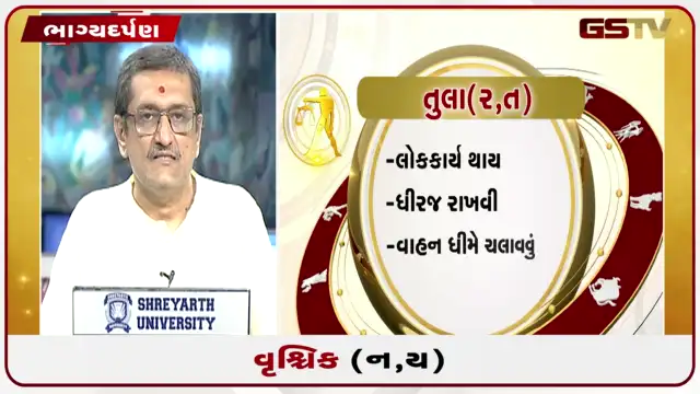 VIDEO: જુઓ તારીખ 25 જુલાઈ શનિવારનું વૃશ્ચિકનું રાશિફળ (અક્ષરો: ન,ય)