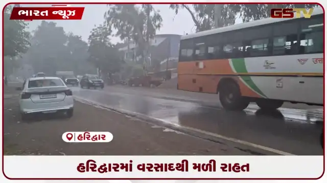 VIDEO: હરિદ્વારમાં વરસાદથી મળી રાહત