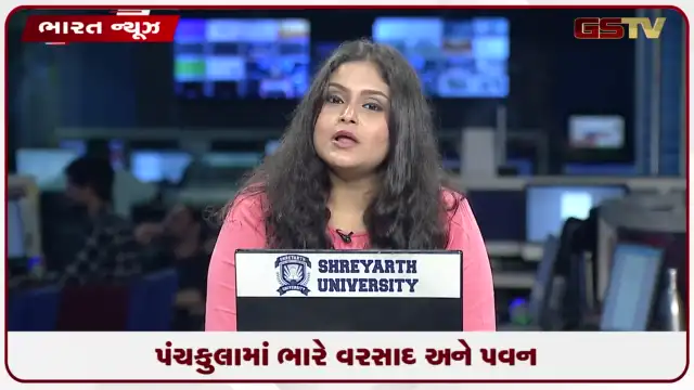 VIDEO: પંચકુલામાં ભારે વરસાદ અને પવન