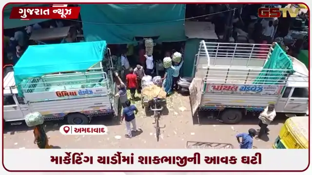 VIDEO: રાજ્યમાં ભારે વરસાદથી શાકભાજીના ભાવમાં ભડકો
