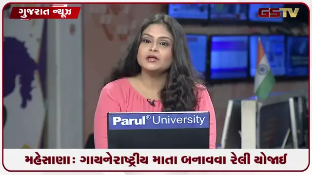 VIDEO: મહેસાણા: ગાયને રાષ્ટ્રીય માતા બનાવવા રેલી યોજાઈ