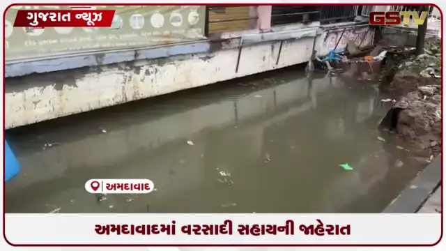 VIDEO: સુરતની જેમ અમદાવાદમાં પણ વરસાદી નુકસાન અંગે ઘર, દુકાન અને રેલડી ધારકોને મળશે સહાય