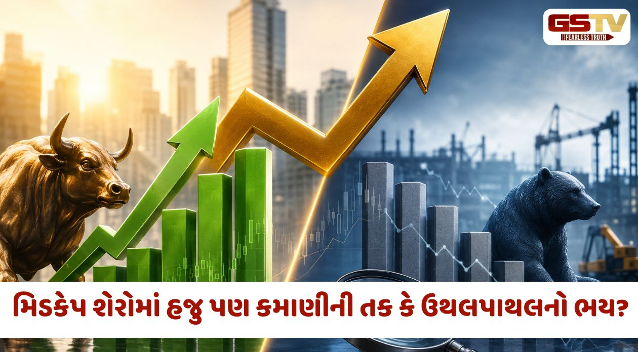મિડકેપ શેરોમાં હજુ પણ કમાણીની તક કે ઉથલપાથલનો ભય? જાણો નિષ્ણાતો શું કહે છે