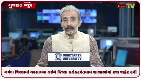 VIDEO: નર્મદા જિલ્લામાં વરસાદના લઈને જિલ્લા કલેકટરે તમામ શાળાઓમાં રજા જાહેર કરી