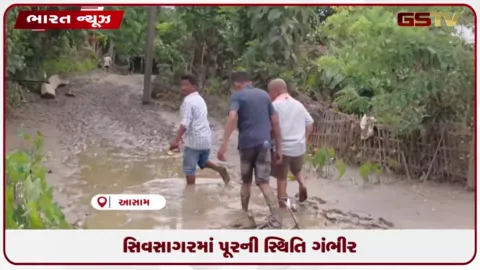 VIDEO: સિવસાગરમાં પૂરની સ્થિતિ ગંભીર
