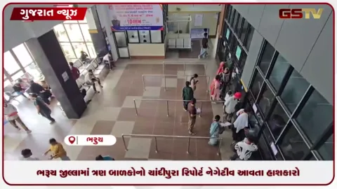 VIDEO: ભરૂચ જીલ્લામાં ત્રણ બાળકોનો ચાંદીપુરા રિપોર્ટ નેગેટીવ આવતા હાશકારો