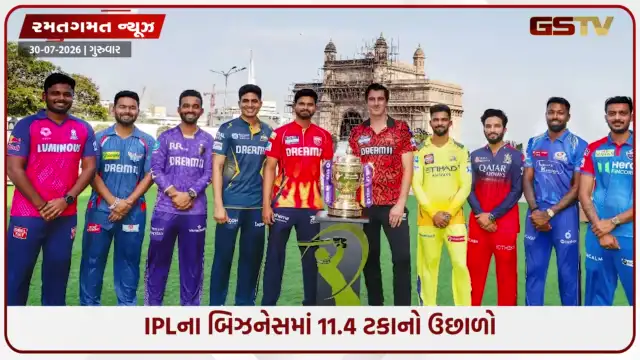 VIDEO: IPLના બિઝનેસમાં 11.4% નો તોતિંગ ઉછાળો, 2,964 કરોડની બ્રાન્ડ વેલ્યુ સાથે RCB નંબર-1!