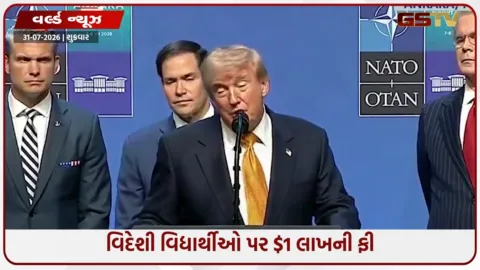 VIDEO: અમેરિકામાં ભણતા વિદેશી વિદ્યાર્થીઓ માથે આફત: OPT પ્રોગ્રામ હેઠળ રૂ. 83 લાખની ભારે ફી લાદવાની તૈયારી 