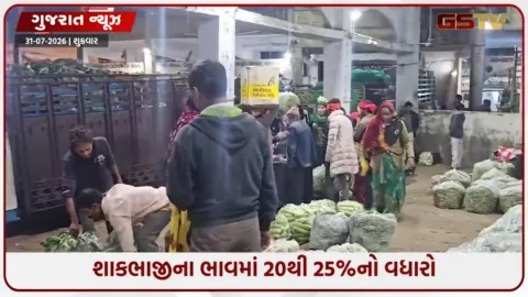 VIDEO: મોંઘવારીનો ડબલ ડોઝ: ભારે વરસાદથી વાહન વ્યવહાર ખોરવાયો, શાકભાજીના ભાવમાં 20થી 25%નો ઉછાળો