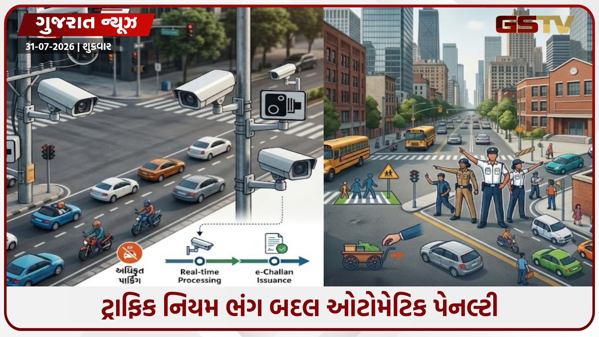 AMCની નવી રોડ સેફ્ટી પોલિસી: AI કેમેરાથી ઓટોમેટિક દંડ, 2 હજાર TRB જવાનોની કરાશે ભરતી