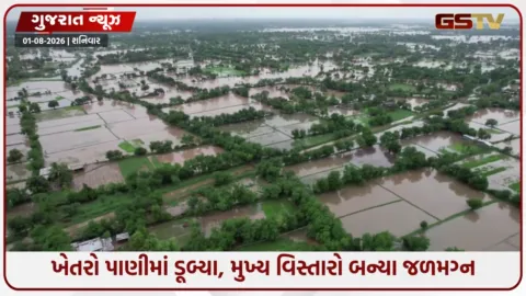 VIDEO: ખેડાના વસોમાં મેઘાનું આકાશી તાંડવ: 24કલાકમાં 17 ઇંચથી વધુ અનરાધાર વરસાદ, બજાર-પંચાયત પાણીમાં ગરકાવ