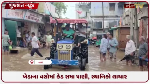 VIDEO: હું શું કરું મારા પંચાયતમાં પણ પાણી ભરાયું છે: ભાજપ સરપંચ