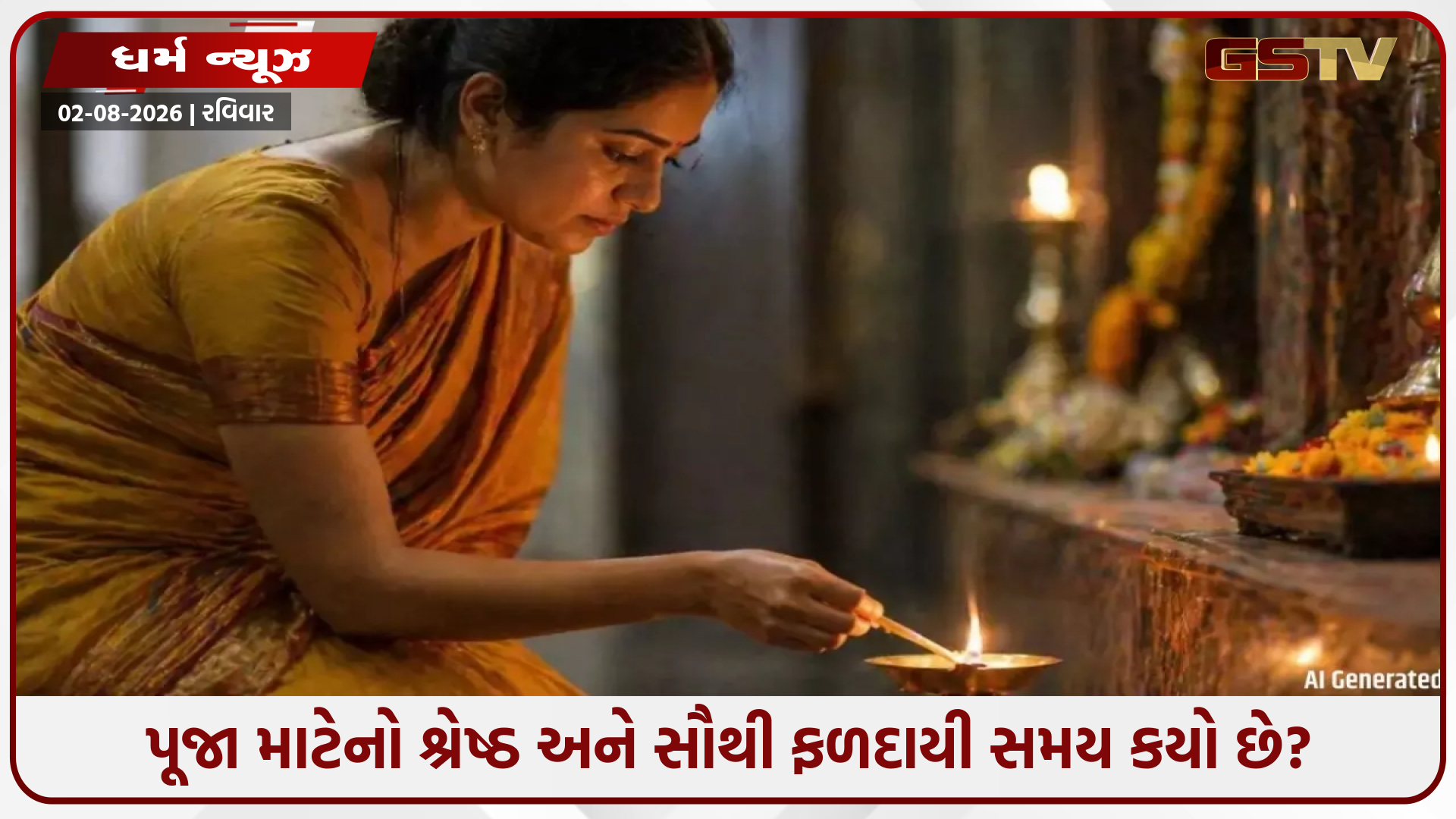 બપોરે પૂજા કરવી શુભ છે કે અશુભ? જાણો નિયમો શું કહે છે અને કયો સમય છે શ્રેષ્ઠ