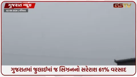 VIDEO: Gujaratમાં જુલાઈમાં મેઘરાજાની તોફાની બેટિંગ; એક જ મહિનામાં સિઝનનો 61% વરસાદ ખાબક્યો