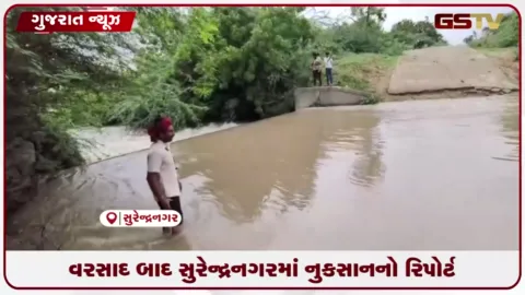 VIDEO: ભારે વરસાદ બાદ સુરેન્દ્રનગરમાં વ્યાપક નુકસાન, અનેક રસ્તા હજુ પણ બંધ