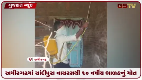 VIDEO: અમીરગઢમાં ચાંદીપુરા વાયરસથી ૧૦ વર્ષીય બાળકનું મોત