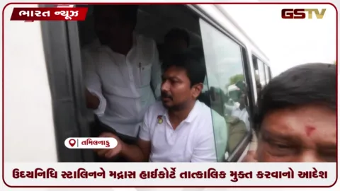 VIDEO: ઉદયનિધિ સ્ટાલિનને મદ્રાસ હાઈકોર્ટે તાત્કાલિક મુક્ત કરવાનો આદેશ, કાર્યકરોએ ફટાકડા ફોડી ખુશી વ્યક્ત કરી