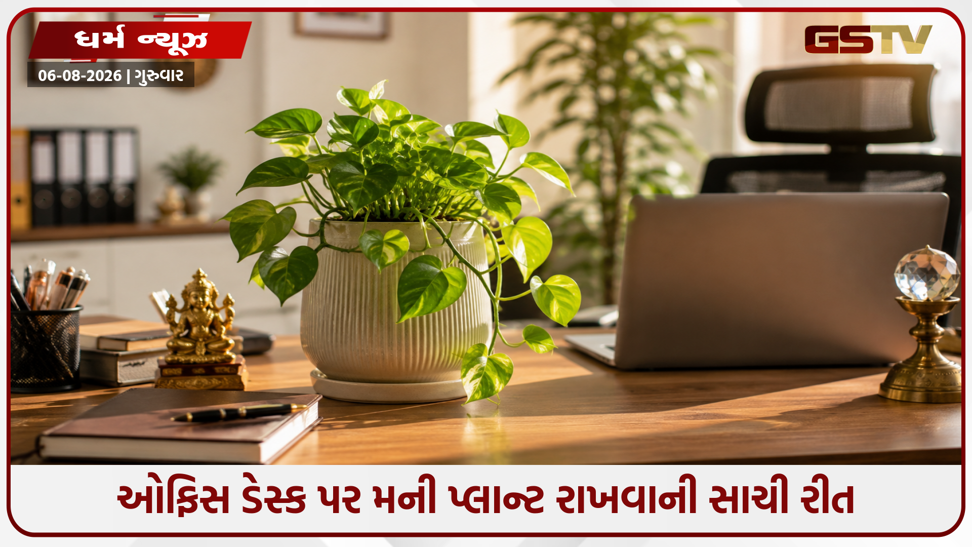 મની પ્લાન્ટથી મળશે કરિયરમાં ડબલ ગ્રોથ! પણ ડેસ્ક પર રાખતી વખતે ન કરતા આ મોટી ભૂલો