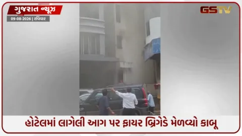 VIDEO: વડોદરાના સયાજીગંજ પાસે હોટેલ પ્રેસિડેન્ટમાં લાગી આગ, ધૂમાડાના ગોટેગોટા નીકળતા મચી દોડધામ