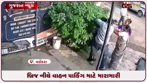 VIDEO: વડોદરાના વડસર બ્રિજ નીચે વાહન પાર્કિંગ મુદ્દે બે જૂથ વચ્ચે મારામારી