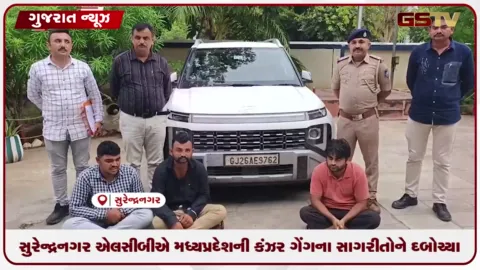 VIDEO: સુરેન્દ્રનગર LCBએ મધ્યપ્રદેશની કંઝર ગેંગના સાગરીતોને દબોચ્યા