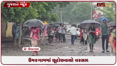 VIDEO: ઉમરગામ તાલુકામાં આજે વહેલી સવારથી ફરી વરસાદી માહોલ