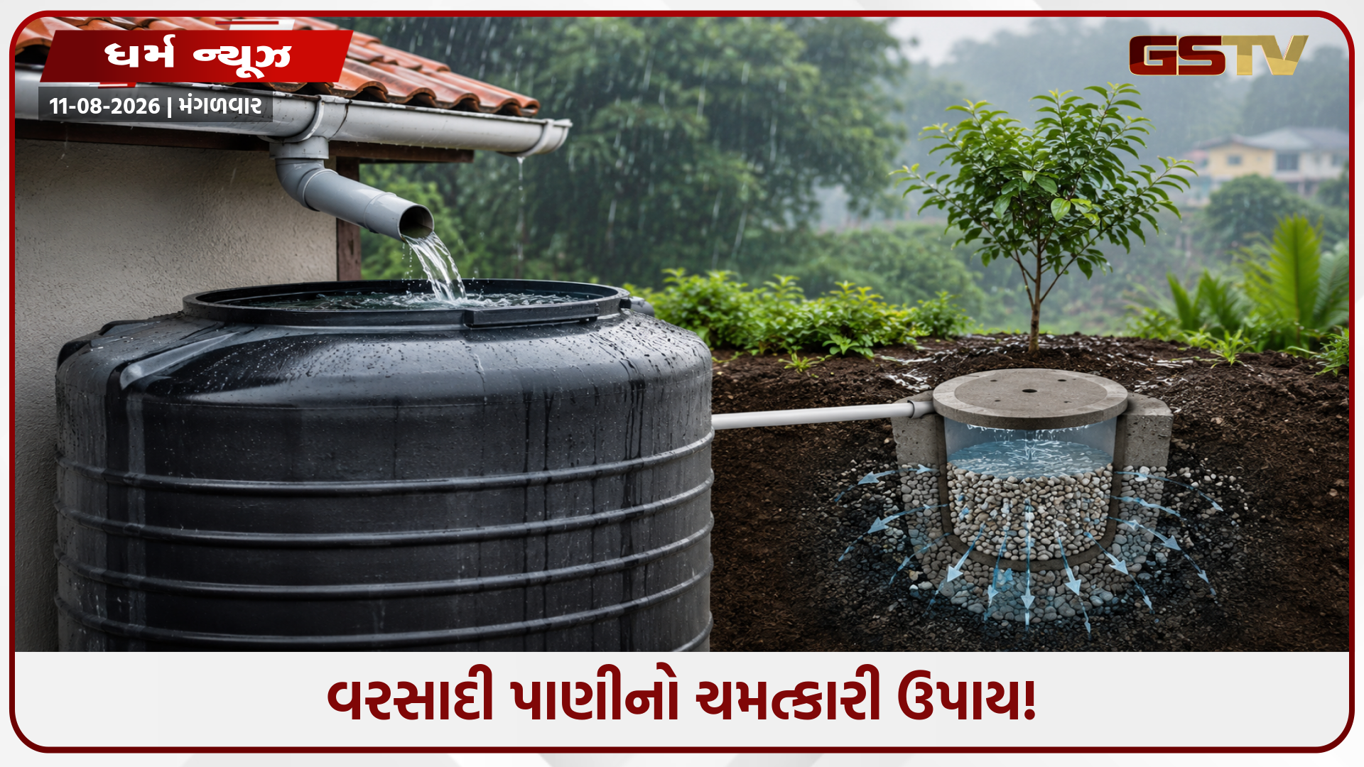 શું તમે પણ વરસાદનું પાણી વેડફી દો છો? જાણો આ પાણી કેવી રીતે દૂર કરશે તમારી આર્થિક તંગી!