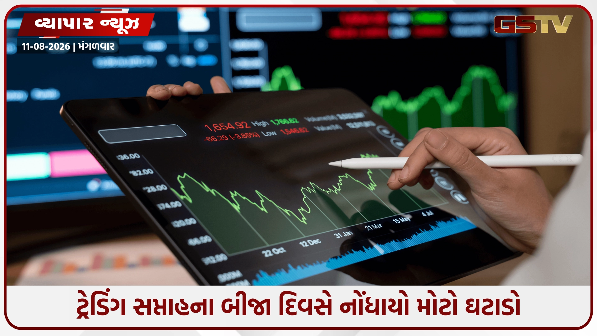 Stock Market: સતત બીજા દિવસે સેન્સેક્સ 388 પોઇન્ટ ઘટ્યો, નિફ્ટી 24,472 પર બંધ