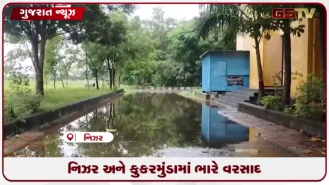 VIDEO: તાપી જિલ્લાના નિઝર અને કુકરમુંડામાં ભારે વરસાદ