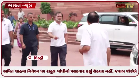VIDEO: લોકસભામાં વિપક્ષના નેતા રાહુલ ગાંધીનો અમિત શાહને પલટવાર... કહ્યું  અમારે ગૃહમંત્રીનું કોઈ લેક્ચર નથી સાંભળવું.