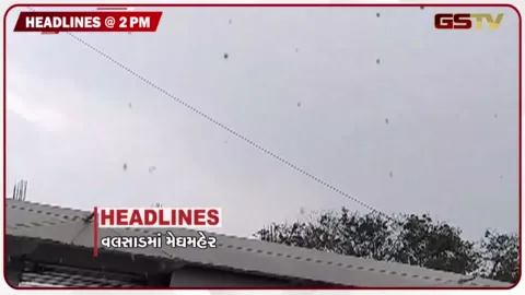 VIDEO: HEADLINE 02.00 PM / વલસાડમાં મેઘરાજા મહેરબાન, અમદાવાદમાં જોવા મળ્યો વરસાદી માહોલ