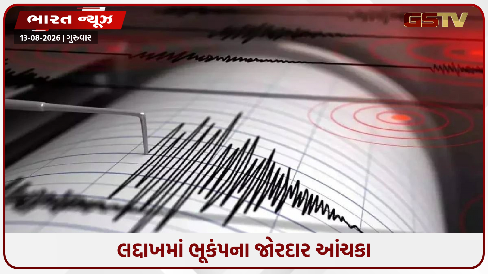 સવારના પહોરમાં જ લદ્દાખમાં ધરા ધ્રૂજી: 5.5ની તીવ્રતાનો ભૂકંપ આવતા જ અફરાતફરી